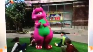Barney comes to life (Hi Baby Bop and BJ (Twice Is Nice!))