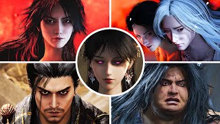 Download lagu WHERE WINDS MEET - All Bosses With Cutscenes   Ending (Qinghe Story) 4K 60fps mp3