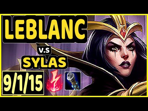 XERO (LEBLANC) vs SYLAS - 9/1/15 KDA MID GAMEPLAY - BR Ranked GRANDMASTER
