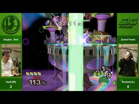 Garden State Smashdown    Singles Grand Finals   Hax$ vs Ryobeat