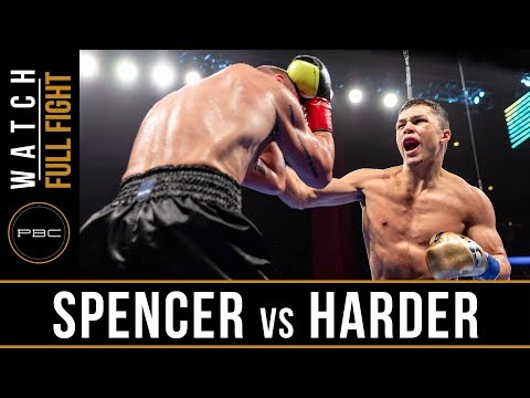 Spencer vs Harder FULL FIGHT: January 13, 2019 - PBC on FS1