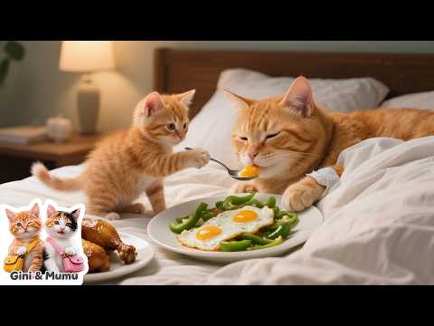 Mother’s Day Special,Mama Cat Fell Sick… But Her Little Kitten Did Something Amazing!💕