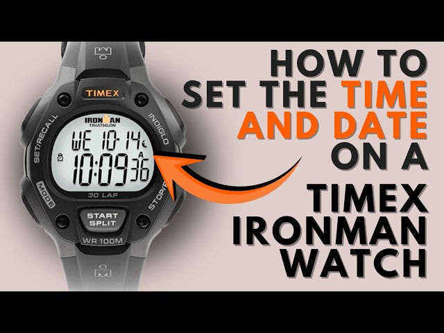 Vídeo relacionado con Timex Ironman TW5M44500 - Orologio digitale da uomo, 38 mm, cinturino in resina nerax