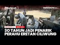 Cerita Maman Sudah 30 Tahun Jadi Penarik Perahu Eretan Di Ciliwung