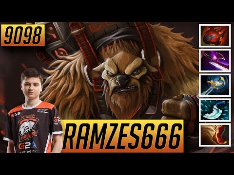 RAMZES666 Earthshaker- Crazy young STAR Dota 2  HARD Pro Replay #proreplay