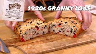 1920s Granny Loaf Recipe! Old Cookbook Show