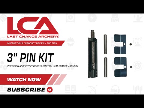 3″ Pin Kit + Instructional