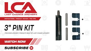 3″ Pin Kit + Instructional