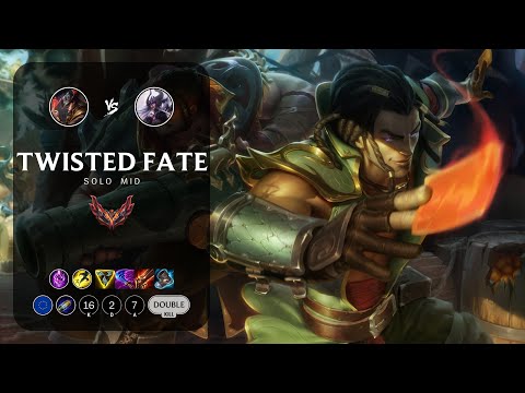 Twisted Fate Mid vs Syndra - EUW Grandmaster Patch 13.11