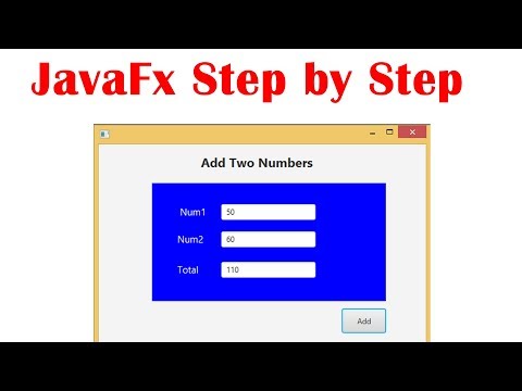 JavaFx Step by Step