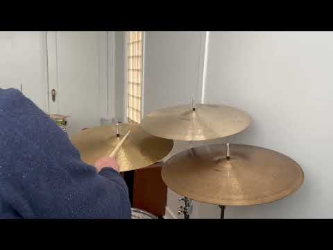 Paiste 20" 2002 Ride Cymbal 1977 -Black Label - VIDEO image 13