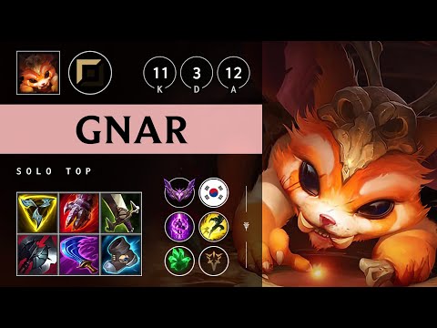 Gnar Top vs Maokai: Legendary - KR Master Patch 14.23