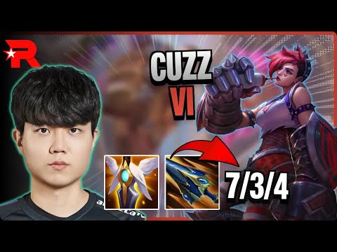 KT Cuzz JUNGLE Vi vs Lee Sin | 15.5
