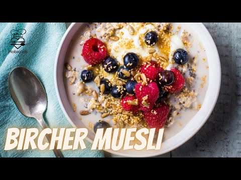 Bircher Müsli Tarifi - Healthy Bircher Muesli #müsli #sağlıklıtarif #cereal #Hobicook