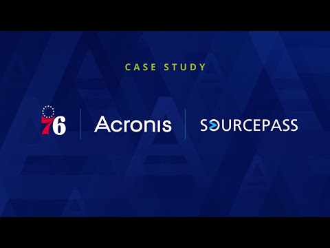 The NBA’s Philadelphia 76ers, Sourcepass and Acronis secure data