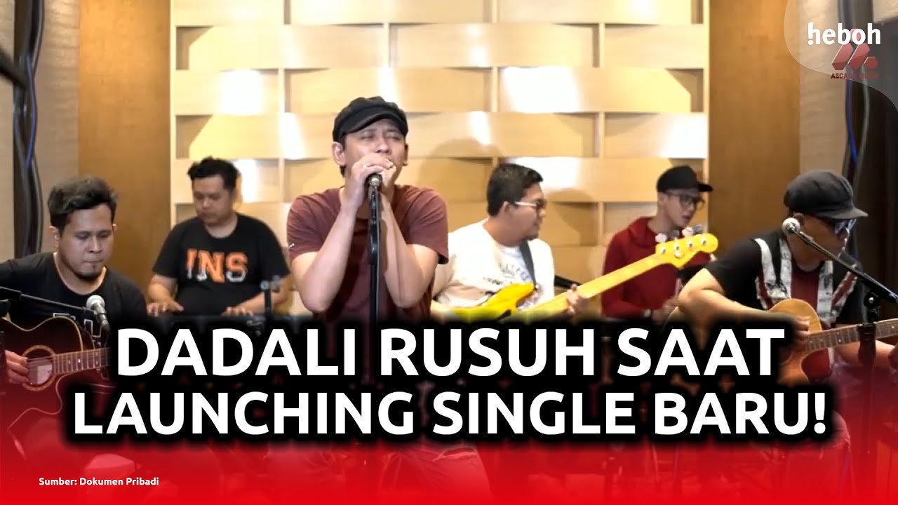 Launching Single Baru, Dadali Rusuh Saat Interview!