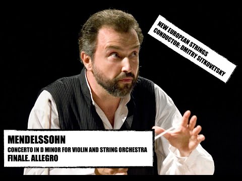 LIVE: NES · Mendelssohn Concerto in D minor for Violin and String Orchestra ·Finale.Allegro