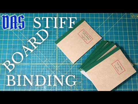 Steifbroschuren; Stiffened Board Binding // Adventures in Bookbinding