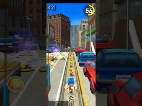 소닉 포시즈 모바일 클래식 슈퍼 소닉 플레이(Sonic Forces Mobile Classic Super Sonic Play)