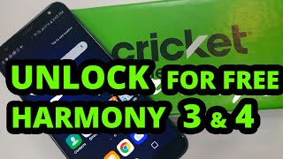 🥇 Unlock LG Harmony 3, Harmony 4 from Cricket