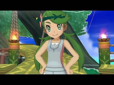 Pokemon Ultra Moon - Vs. Mallow in the Battle Tree (Super Single Battle)