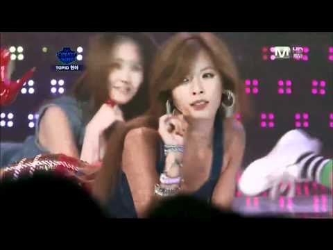 HyunA (4Minute) - Bubble Pop live 110721 MCountdown