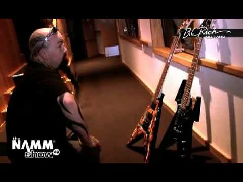 2009 NAMM - Kerry King Models Revealed - B.C. Rich Guitars - KFK - Beast V