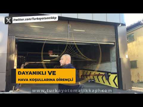 Endüstriyel seksiyonel kapı videosu 3