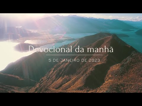 SEGURA NA MÃO DE DEUS - DEVOCIONAL DA MANHÃ - 5 DE JANEIRO DE 2023 // Thiago Batista #Devocional
