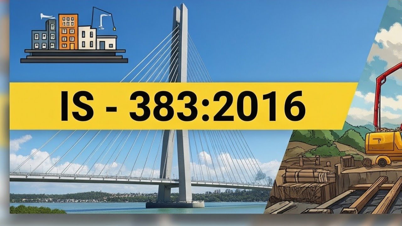 IS - 383:2016 | Coarse and Fine Aggregates for Concrete – Specification (Second Revision) | #iscode
