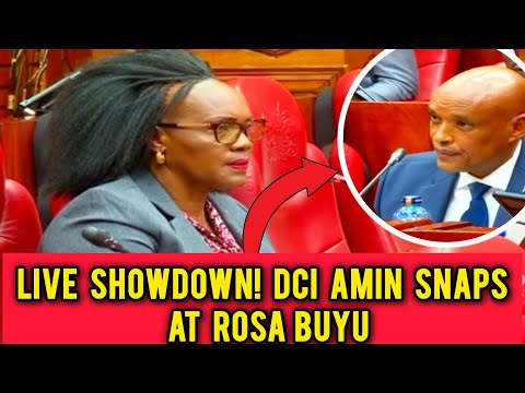 🔥 DCI Amin vs MP Rosa Buyu! Tense Exchange Erupts: 'Usinirushie Mdomo!