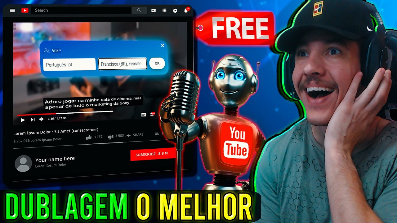 Como traduzir VÍDEOS do YouTube para PORTUGUÊS em ÁUDIO 2025