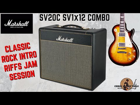 Marshall SV20C with SV112 Ext Cab - Classic Rock Riffs Jam Session