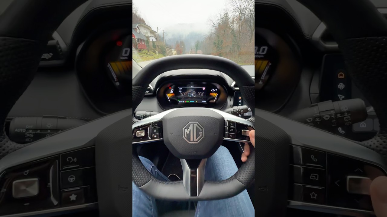 Digital cockpit on the MG ZS HEV 😎