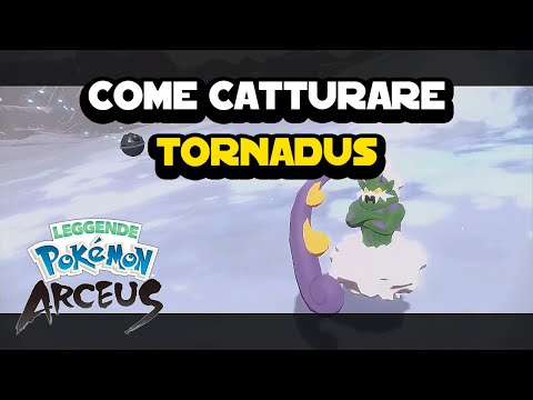 Come catturare Tornadus su Pokemon Arceus