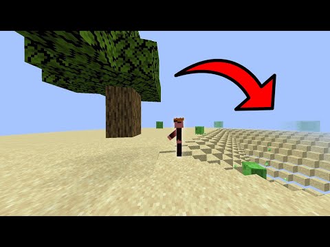 Insane Challenge: Beat Minecraft on Floating Sand!