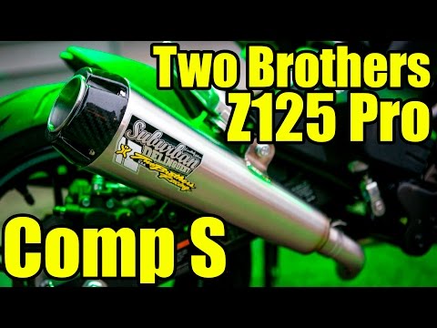 Two Brothers Comp S For Z125 - Install and Sound Check