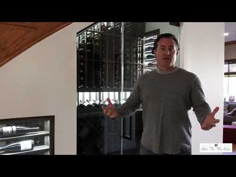 We Build Glass Wine Cellars Under The Stairs for Homes!