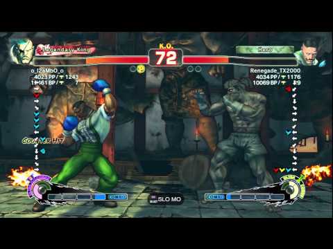 SSF4 AE o_l2aMbO_o Sagat Vs Renegade_TX2000 Dudley