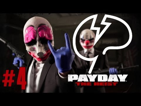 Mindcrack FPS: Payday: The Heist - Episode 4 - Harrassing the injured