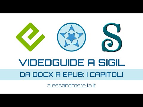 SIGIL: da docx a epub. CREARE I CAPITOLI