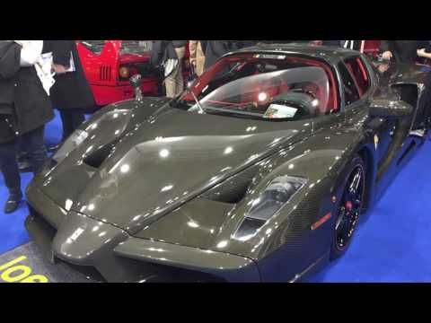 Unique Full Carbon Ferrari Enzo including Gumball 3000 drive by and Ultra Rare Bugatti EB110SS