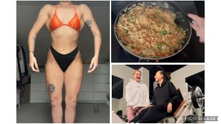 Bulking Vlog | 3rd Posing session, Meal prep, Training Legs