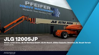 Продажба на шарнирно-съчленена вишка JLG 1200SJP Diesel, 38.7m Working Height, 23.5m Reach - Изображение 4 | Machineryline BG Шарнирно-съчленена вишка JLG 1200SJP Diesel, 38.7m Working Height, 23.5m Reach | Изображение 4 - Machineryline