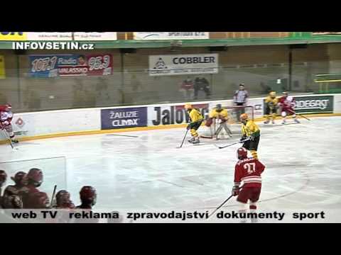 VHK Vsetín - HC Slavia Praha 9:2 - st.dorost