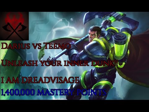 Darius vs Teemo [7.7][RANKED]  - TILT FEST - [ROAD TO DIAMOND] -- 1,400,000 MASTERY POINTS --