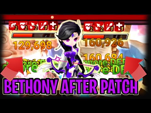 SUPER HIGH DAMAGE FROM BETHONY AFTER BALANCE PATCH - isengdudegame Summoners War