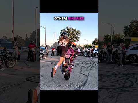 Normal Bike Skills vs The KING of Bike Rizz