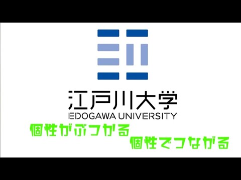 2年・長谷川琉人さん制作作品『個性がぶつかる、個性でつながる、江戸川大学』