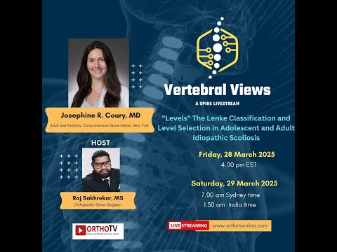 “Levels” The Lenke Classification and Level Selection in Adolescent and Adult Idiopathic Scoliosis